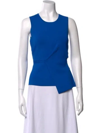 Pre-owned Alexander Wang Crew Neck Sleeveless Top In Blue