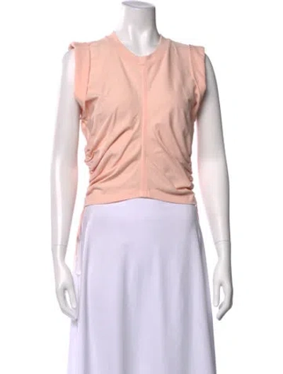 Pre-owned Alexander Wang Crew Neck Sleeveless Top In Pink