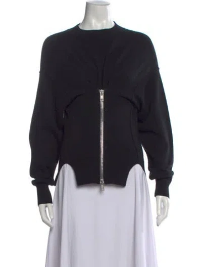 Pre-owned Alexander Wang Crew Neck Sweater In Black