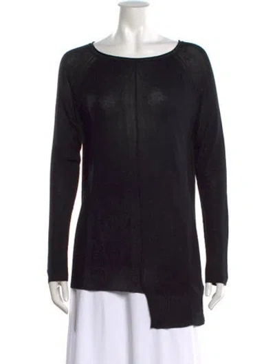 Pre-owned Alexander Wang Crew Neck Sweater In Black