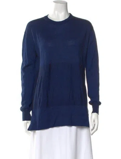 Pre-owned Alexander Wang Crew Neck Sweater In Blue