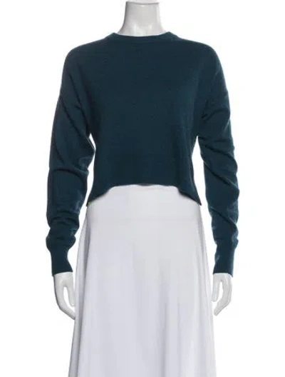 Pre-owned Alexander Wang Crew Neck Sweater In Blue