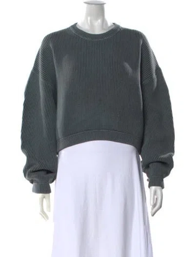 Pre-owned Alexander Wang Crew Neck Sweater In Blue