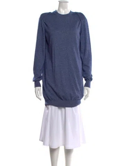 Pre-owned Alexander Wang Crew Neck Sweater In Blue
