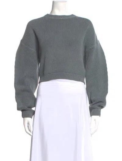 Pre-owned Alexander Wang Crew Neck Sweater In Gray