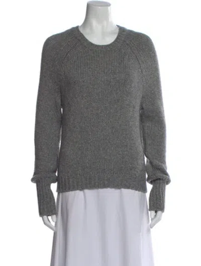 Pre-owned Alexander Wang Crew Neck Sweater In Gray