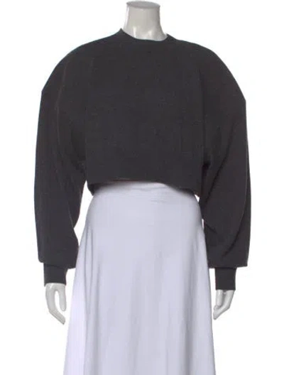 Pre-owned Alexander Wang Crew Neck Sweater In Gray
