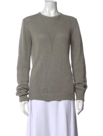 Pre-owned Alexander Wang Crew Neck Sweater In Gray