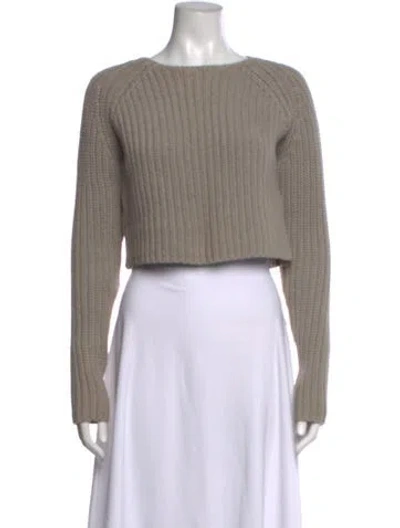 Pre-owned Alexander Wang Crew Neck Sweater In Gray