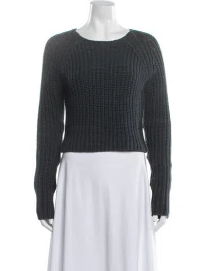 Pre-owned Alexander Wang Crew Neck Sweater In Gray
