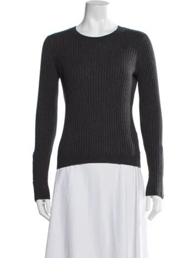 Pre-owned Alexander Wang Crew Neck Sweater In Gray