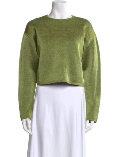 Pre-owned Alexander Wang Crew Neck Sweater In Green