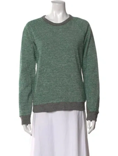 Pre-owned Alexander Wang Crew Neck Sweater In Green