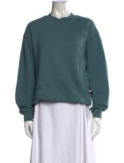 Pre-owned Alexander Wang Crew Neck Sweater In Green