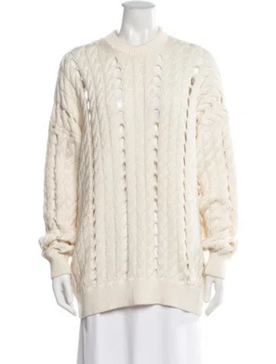 Pre-owned Alexander Wang Crew Neck Sweater In Neutrals