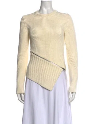 Pre-owned Alexander Wang Crew Neck Sweater In Neutrals