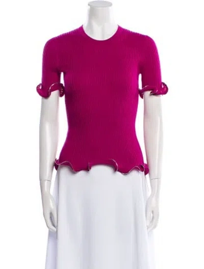 Pre-owned Alexander Wang Crew Neck Sweater In Pink