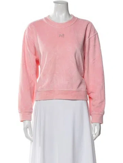 Pre-owned Alexander Wang Crew Neck Sweater In Pink