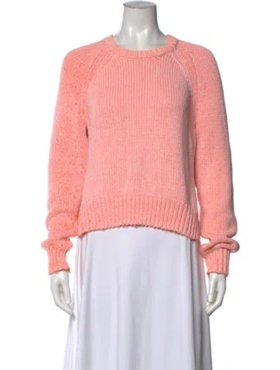 Pre-owned Alexander Wang Crew Neck Sweater In Pink