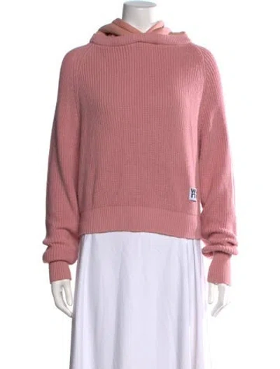 Pre-owned Alexander Wang Crew Neck Sweater In Pink