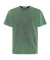 Alexander Wang Crewneck Short-sleeved T-shirt In Green