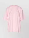 Alexander Wang Crewneck Short Sleeves T-shirt In Pink