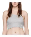 Alexander Wang Ssense Exclusive Gray Cropped Classic Tank Top In Multicolor