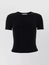 Alexander Wang Cotton T-shirt With Logo In Black