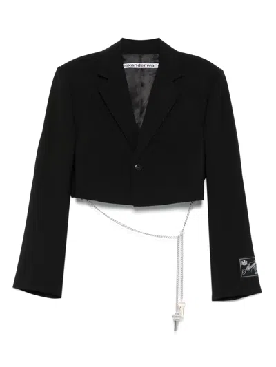 ALEXANDER WANG CROPPED JACKET