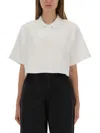 Alexander Wang Collared Shirt With Short Sleeves