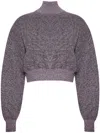 Alexander Wang Cropped Jumper In 粉色