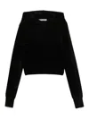 Alexander Wang Hooded Sweater In Black