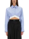 Alexander Wang Women Cropped Shirt
