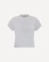 Alexander Wang Cropped T-shirt In White