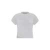 Alexander Wang Cropped T-shirt In White