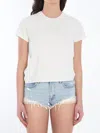 Alexander Wang Cropped T-shirt With Logo