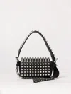 Alexander Wang Small Ricco Studded Leather Shoulder Bag In Black
