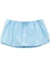 Alexander Wang Crystal-embellished Skort In Blue