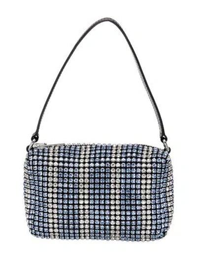 Pre-owned Alexander Wang Crystal Evening Bag In Silver