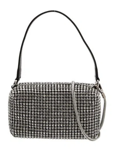 Pre-owned Alexander Wang Crystal Heiress Pouch In Multi