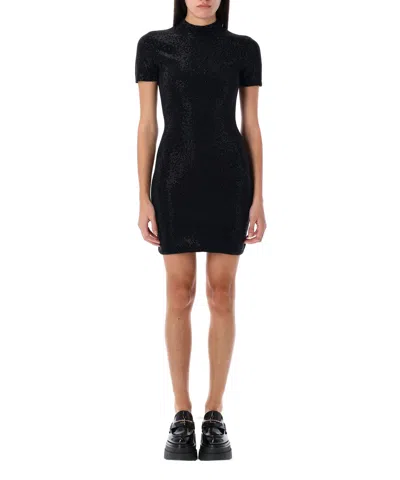 ALEXANDER WANG CRYSTAL HOTFIX MINI DRESS