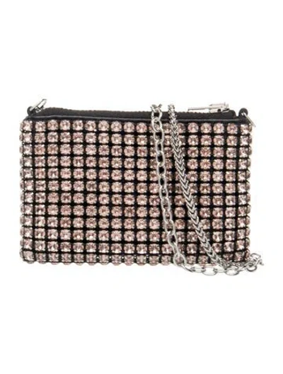 Pre-owned Alexander Wang Crystal Minaudière In Multicolor