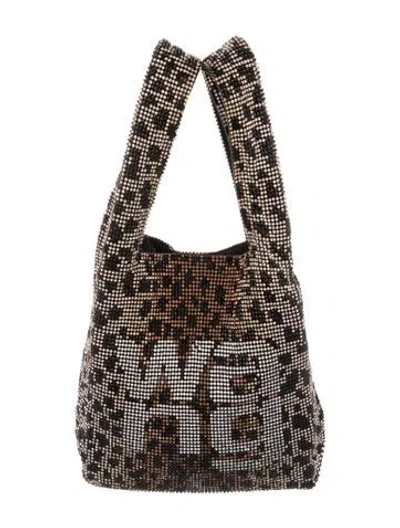 Pre-owned Alexander Wang Crystal Top Handle Bag In Multi