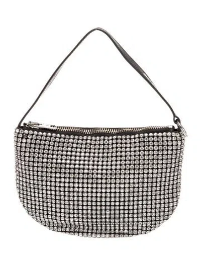 Pre-owned Alexander Wang Crystal Top Handle Bag In Multi