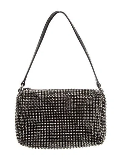 Pre-owned Alexander Wang Crystal Top Handle Bag In Multi