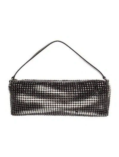 Pre-owned Alexander Wang Crystal Top Handle Bag In Multi