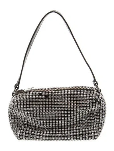Pre-owned Alexander Wang Crystal Top Handle Bag In Multi
