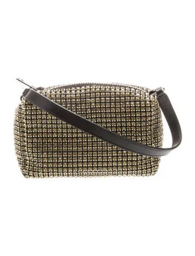 Pre-owned Alexander Wang Crystal Top Handle Bag W/ Tags In Multi