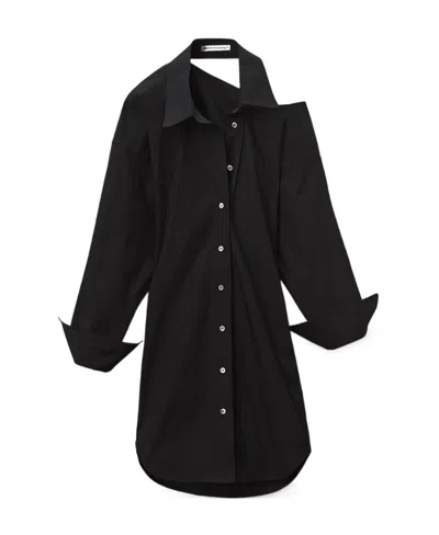 Alexander Wang Cut-out Shirt Dress