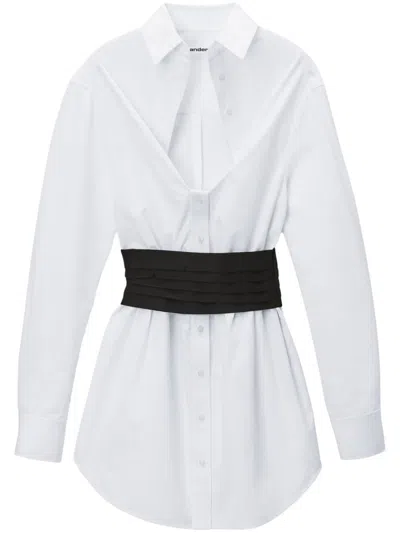 ALEXANDER WANG DECONSTRUCTED MINI DRESS